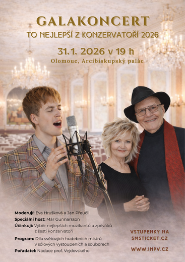 Galakoncert To nejlepší z konzervatoří 2026